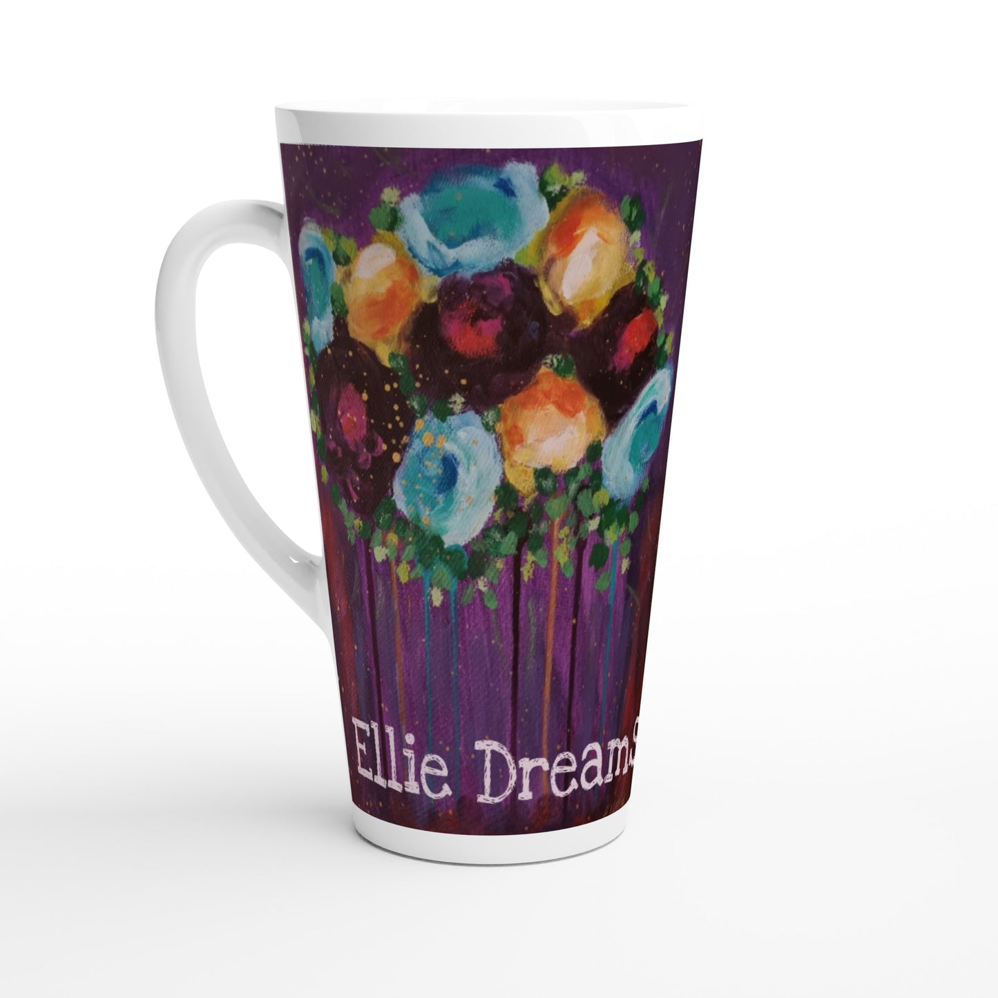 Ellie Art - Latte 17oz (500ml) Ceramic Mug