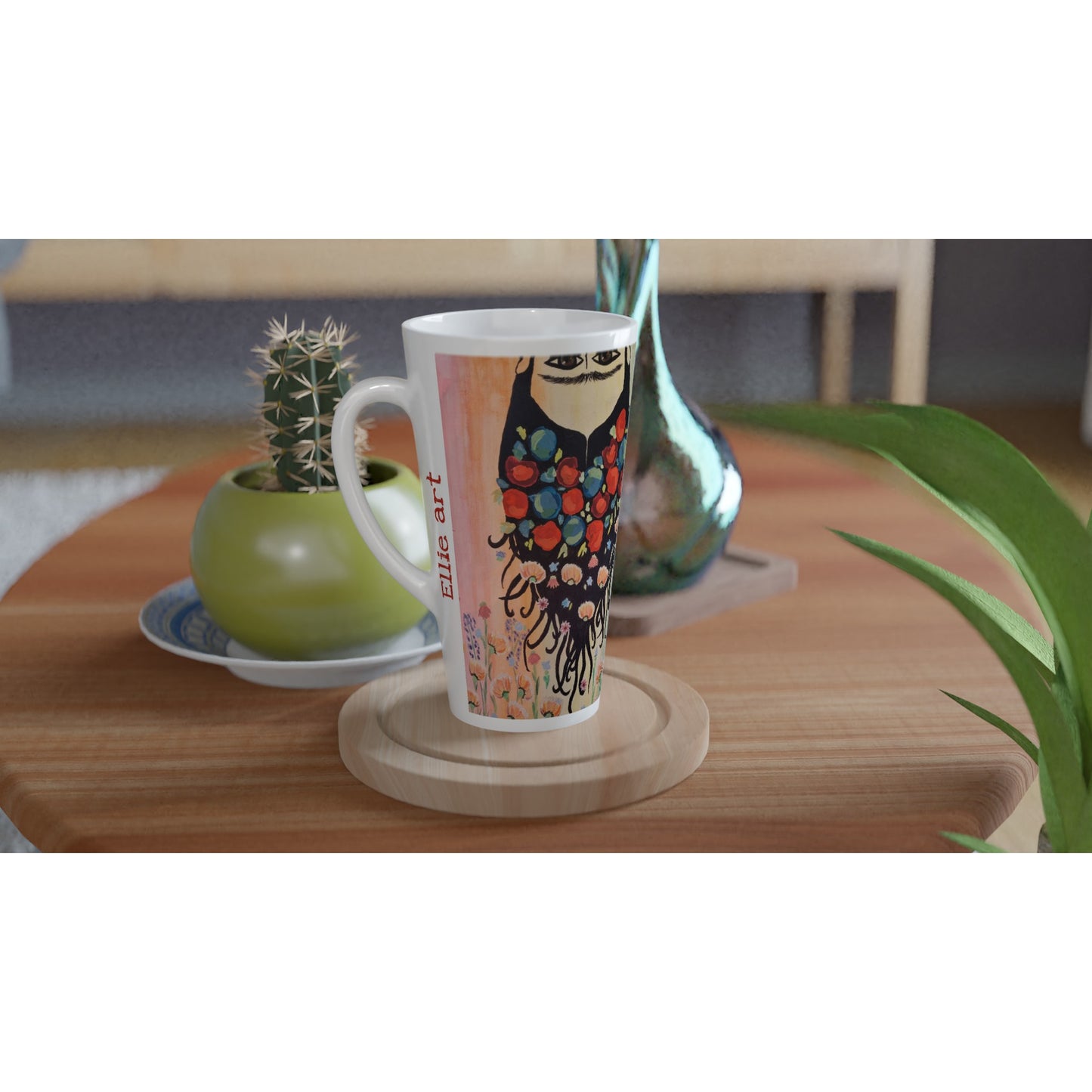Ellie's Frida for your coffee - 17oz (500ml) Ceramic Mug