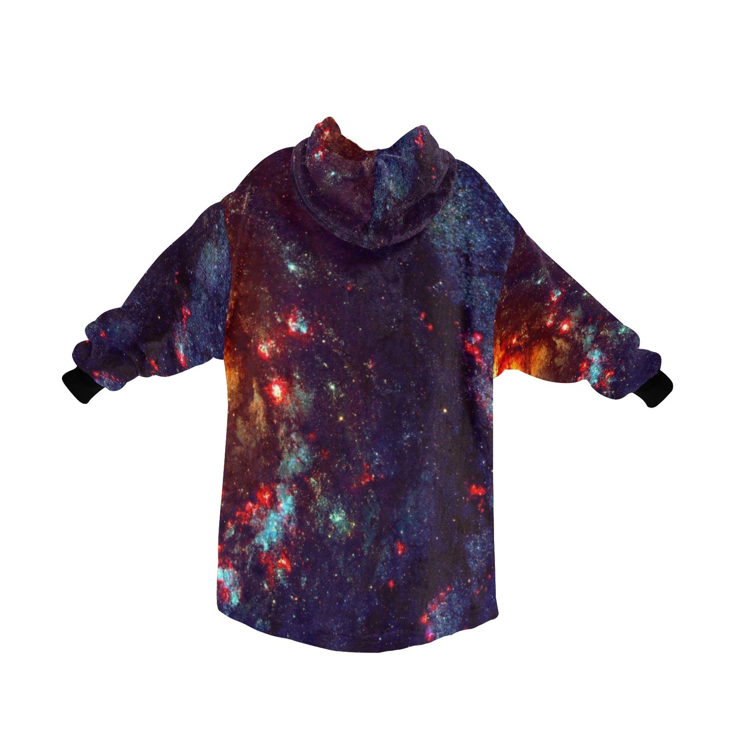 The Universe Always Wins - Hooded Snuggie (Blanket Hoodie)