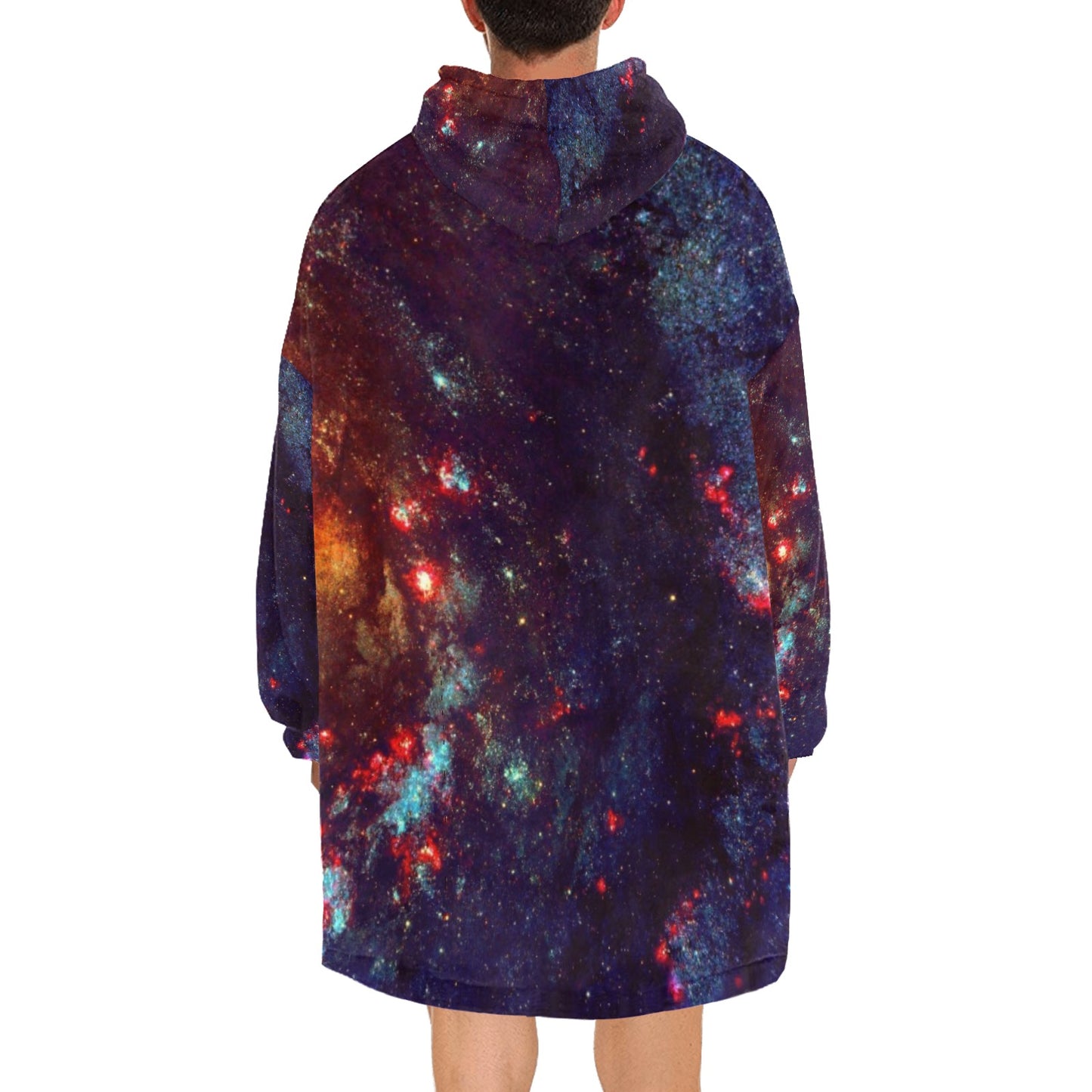 The Universe Always Wins - Hooded Snuggie (Blanket Hoodie)