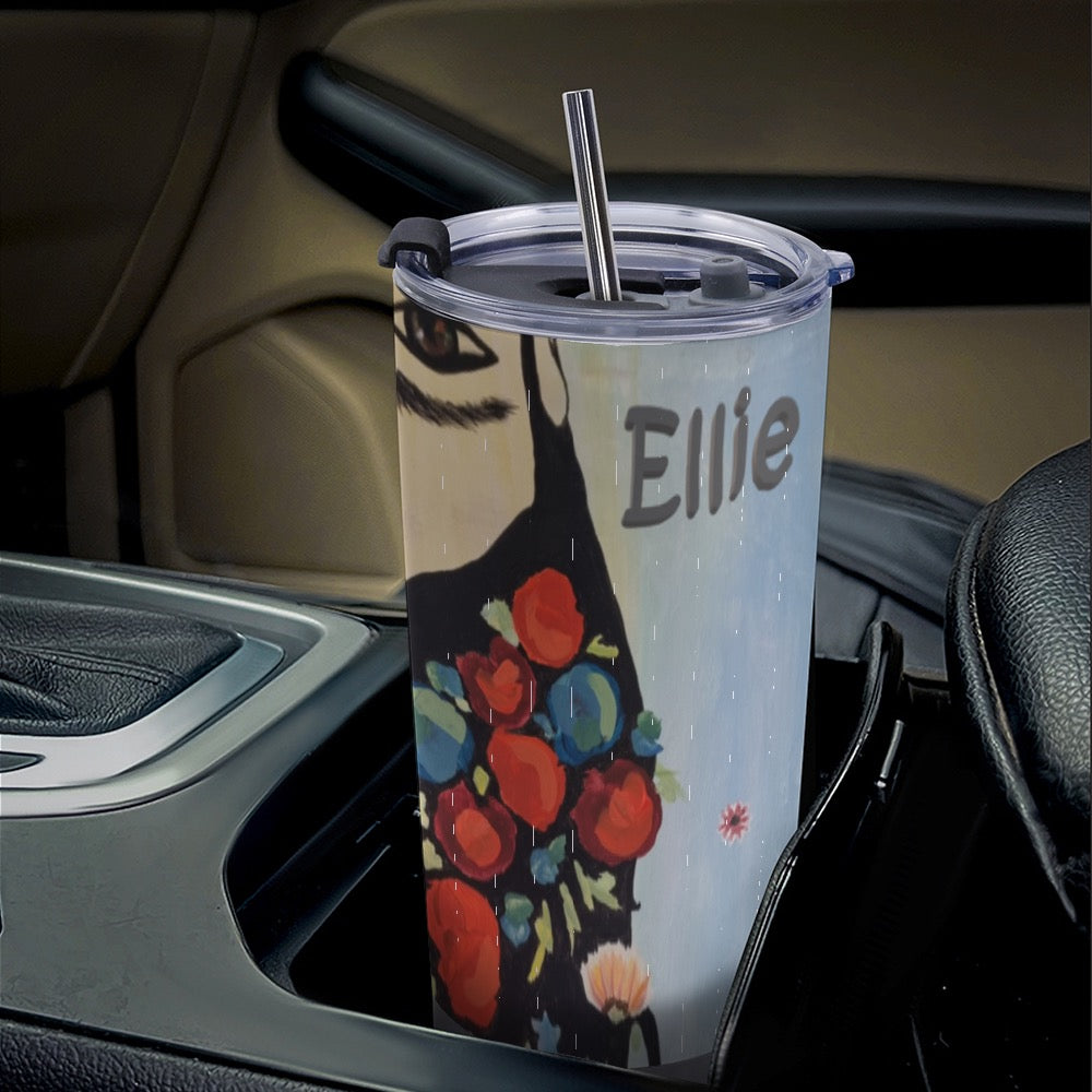 Ellie’s Frida - Travel Coffee Mug 20 Oz (600 ml)