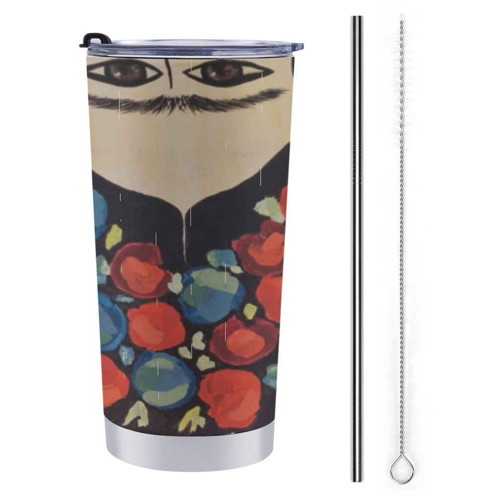 Ellie’s Frida - Travel Coffee Mug 20 Oz (600 ml)