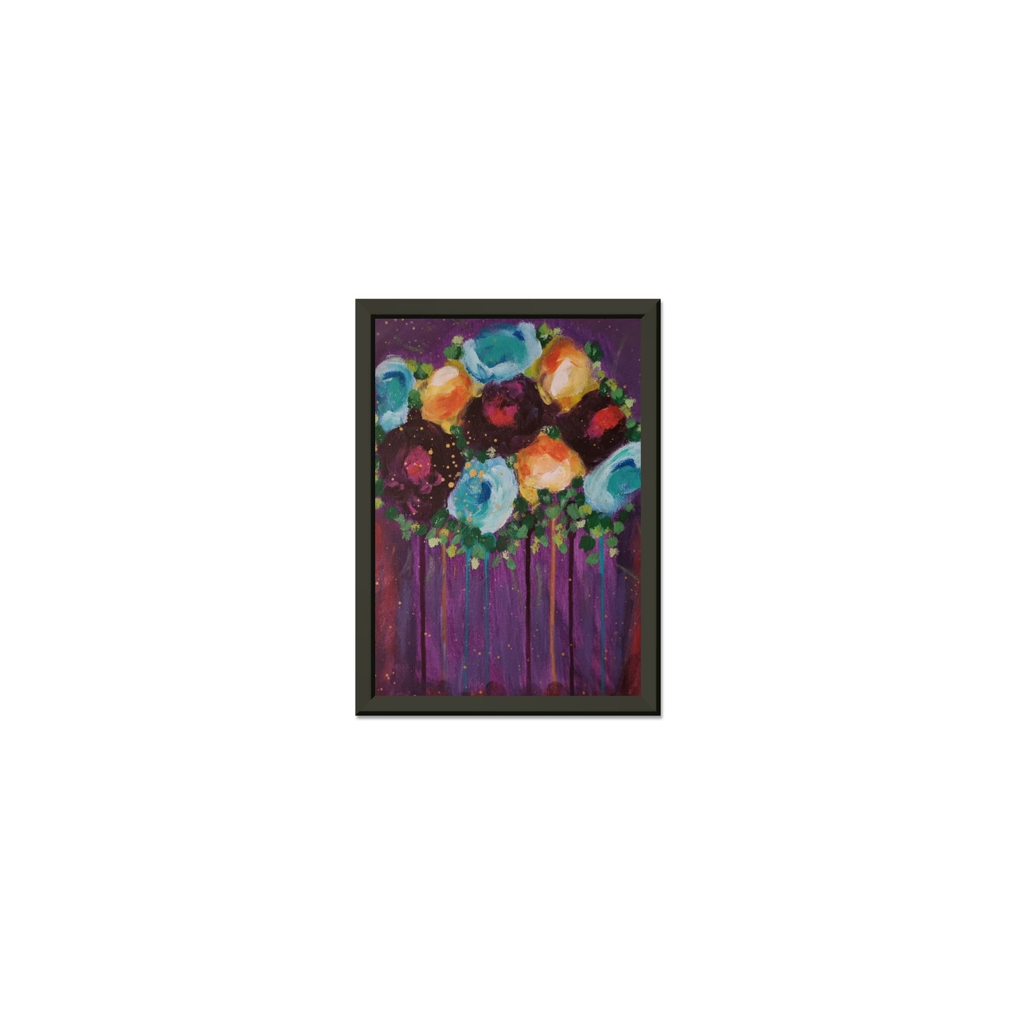 Ellie’s Flowers on your wall - Premium Matte Paper Metal Framed Poster