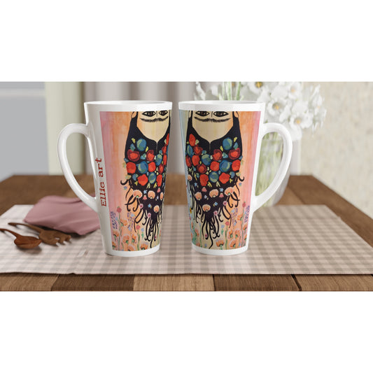 Ellie's Frida for your coffee - 17oz (500ml) Ceramic Mug